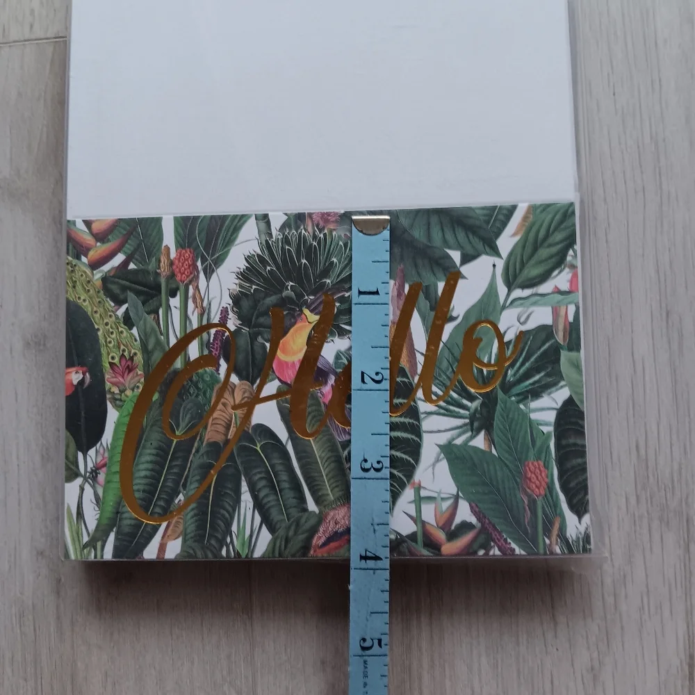 Polite Society Blank Note Cards & Envelopes Boxed Set of 20 Floral Tropical New